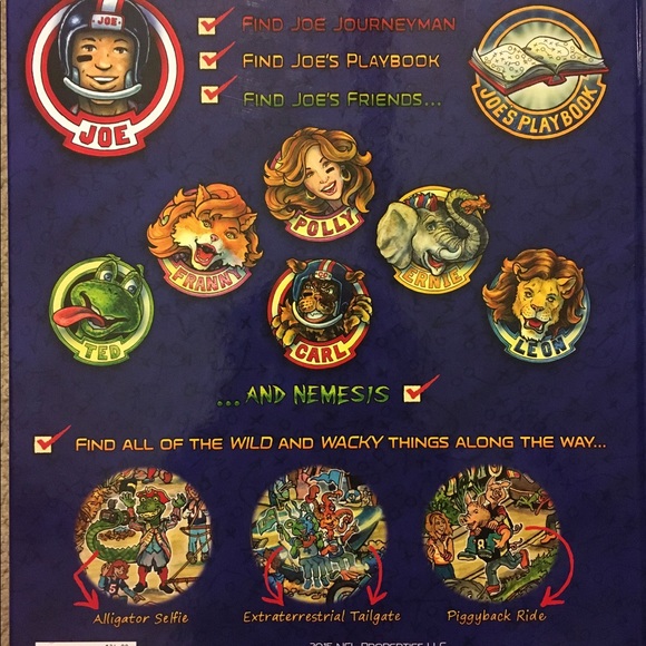 Dallas Cowboys “Find Joe Journeyman” book - Picture 2 of 7